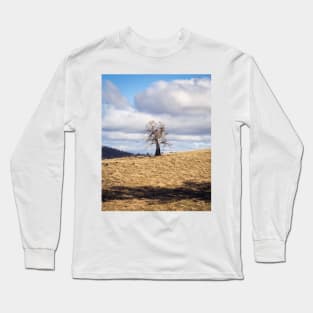 Tree On A Hill Long Sleeve T-Shirt